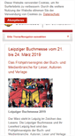 Mobile Screenshot of leipziger-buchmesse.de