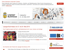 Tablet Screenshot of leipziger-buchmesse.de